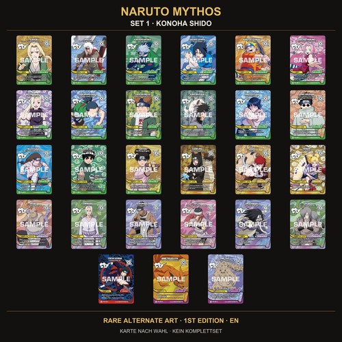 Naruto mythos set konoha - set, 1