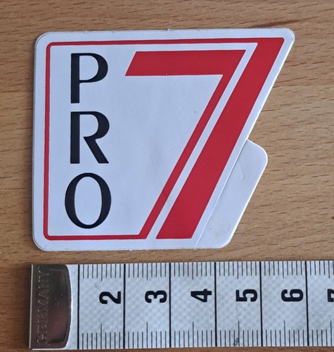 Vecchio adesivo sticker pro - pro, 7