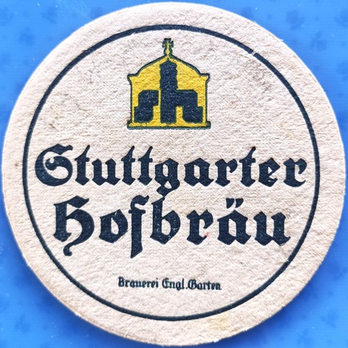 Vecchio sottobicchiere birra