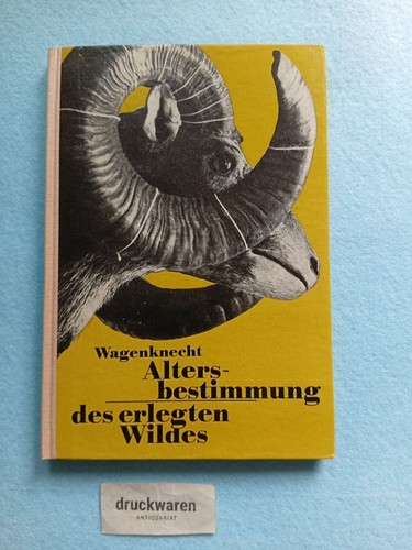 Altersbestimmung des erlegten