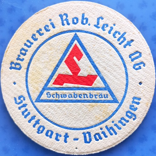 Vecchio sottobicchiere birra