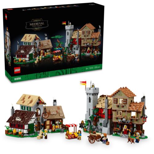 Lego icons 10332 - icons, piazza