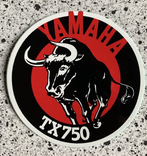 Vecchio adesivo yamaha - adesivo, 750