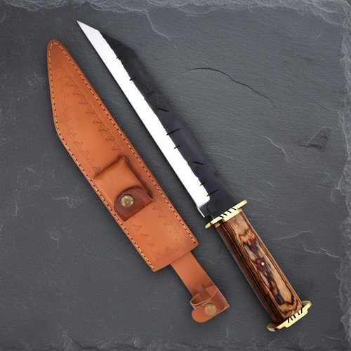 Coltello sax vichingo fatto - , a