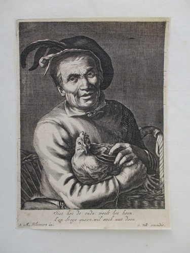 Antico uomo con - antico, hoe