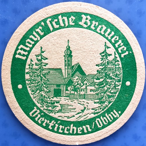 Vecchio sottobicchiere birra