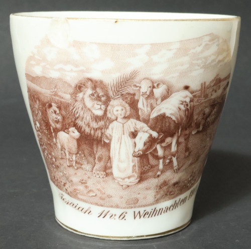 Antica tazza natalizia - , kpm