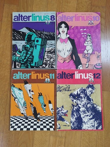 Lotto rivista fumetti alter - , a