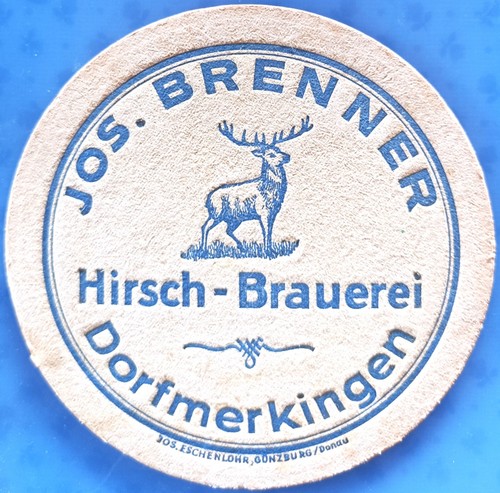 Vecchio sottobicchiere birra
